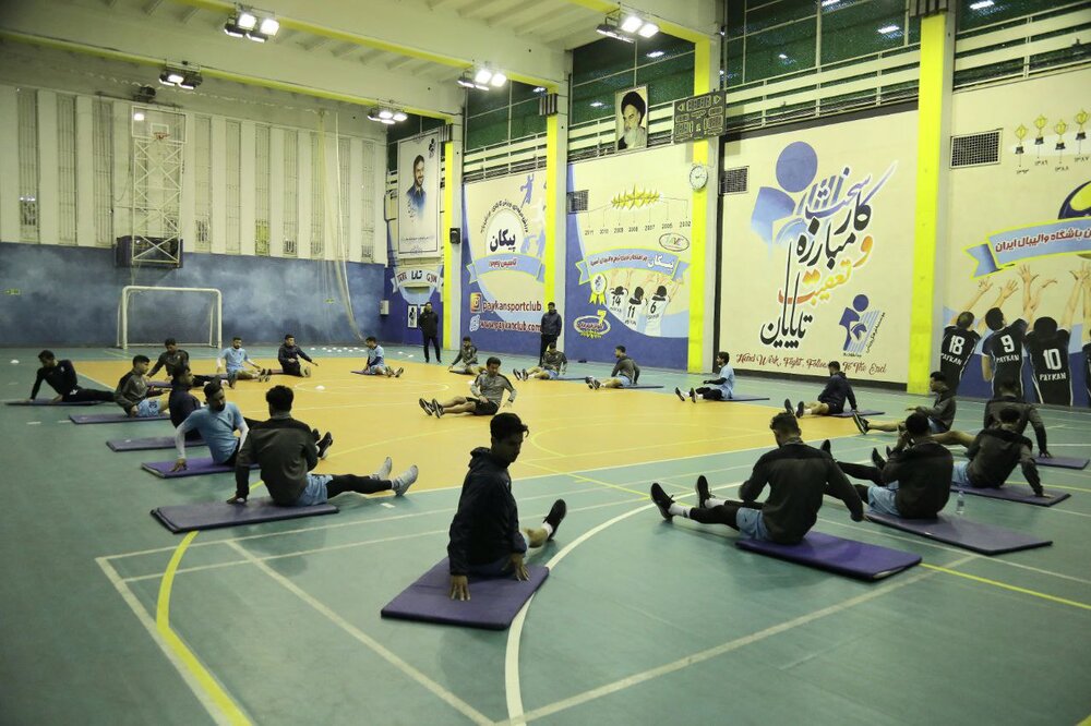 تمرین پیکانی ها در روز تعطیلی بازی با استقلال