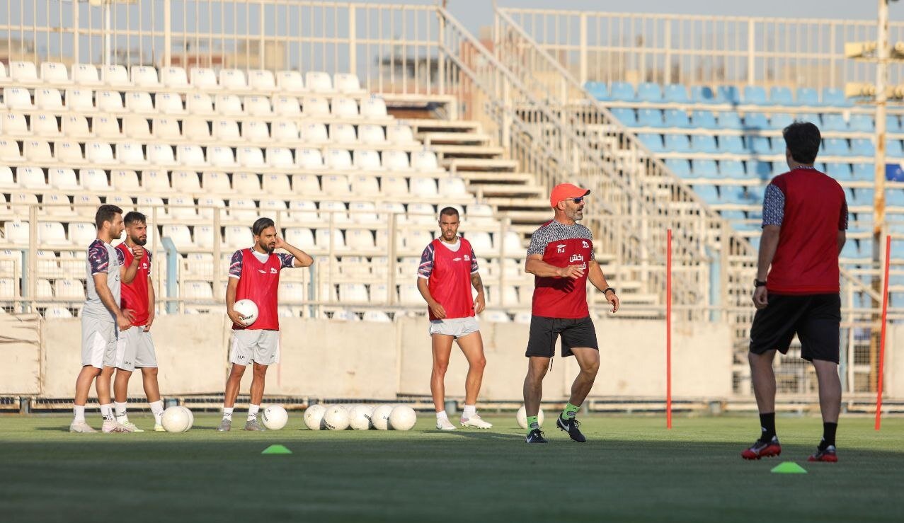 تمرینات فوق فشرده تراکتور درترکیه/استانبول پرحرارت برای تبریزی‌ها