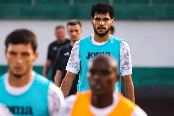 تمرینات ویژه برای زارع در تیم فوتبال «احمد گروژنی»