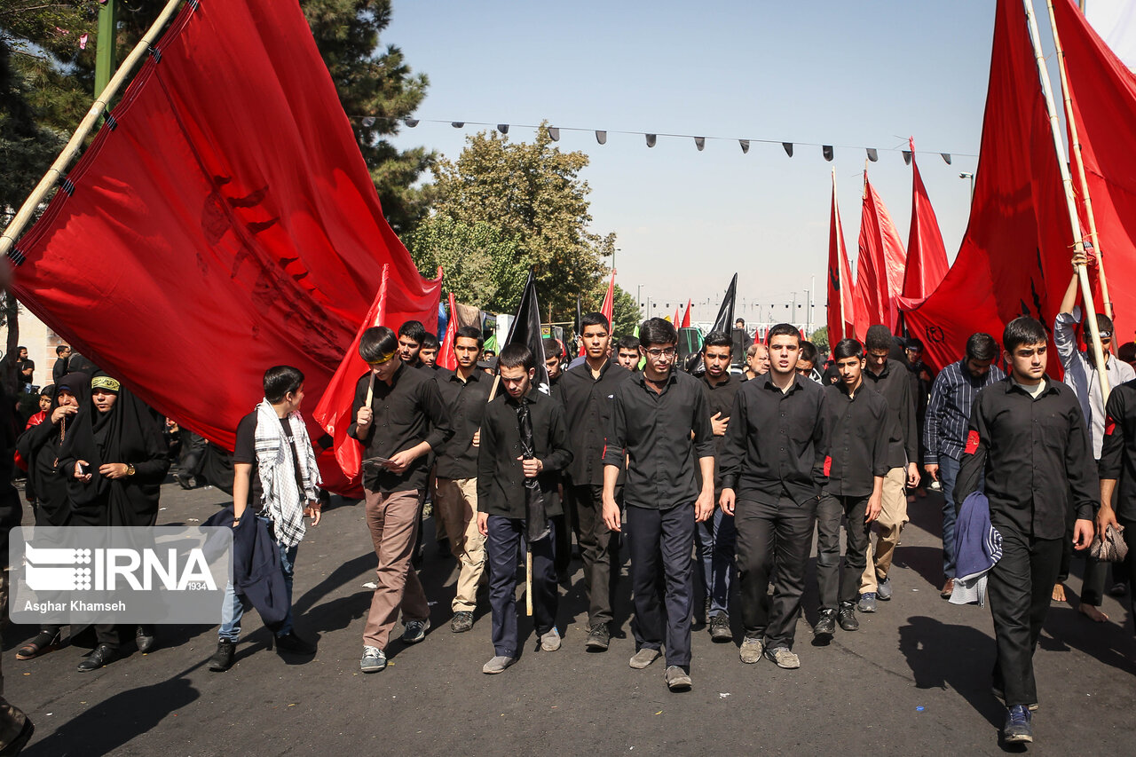 تمهیدات ترافیکی پلیس راهور پایتخت در زمان برگزاری مراسم جاماندگان اربعین حسینی
