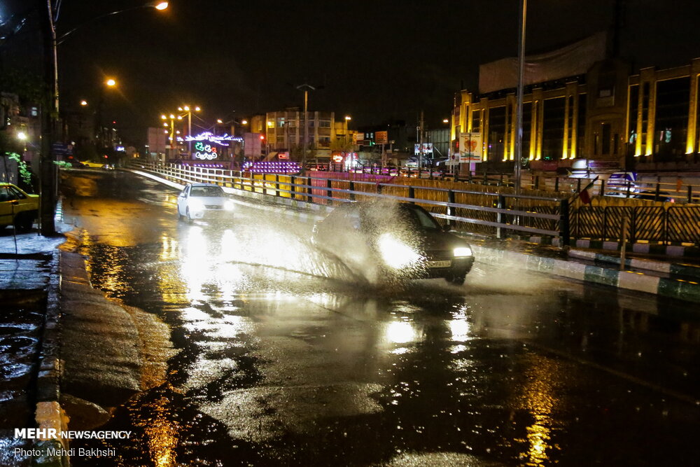 تناوب بارندگی در ۷ استان تا روز جمعه/ وزش باد شدید در نوار شرقی