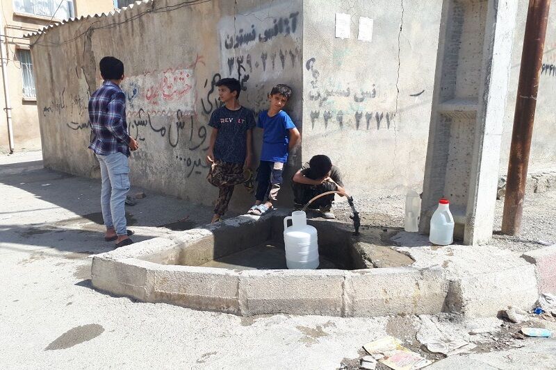 تنش آبی دوشان سنندج برطرف شد