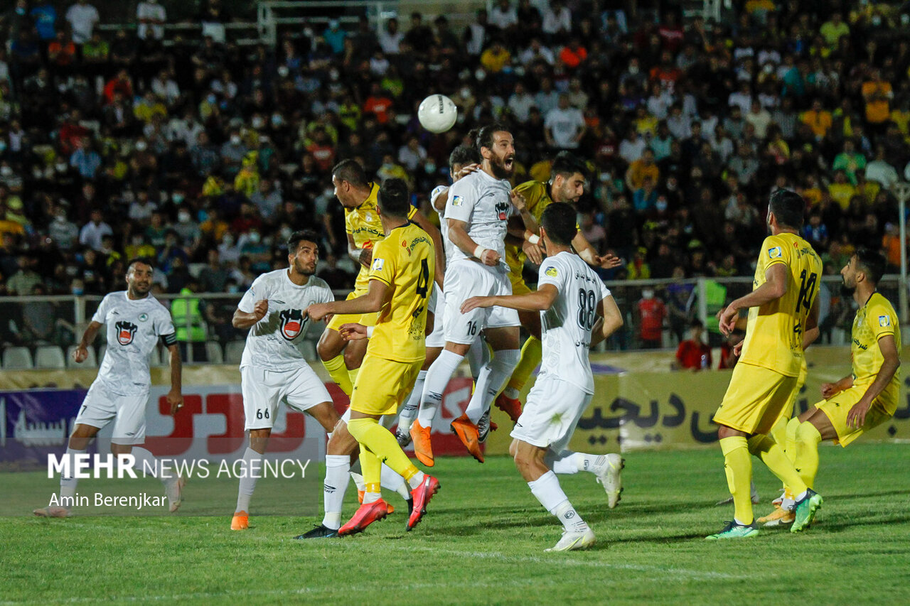 توقف ذوب آهن برابر نساجی و از دست دادن دو امتیاز خانگی