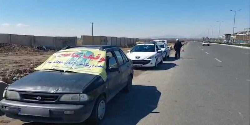 توقیف خودرو با ۲ تخلف همزمان حادثه‌ساز