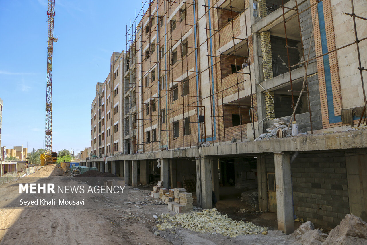 تکمیل ۱۲۷۸ واحد مسکونی توسط ستاد اجرایی فرمان امام