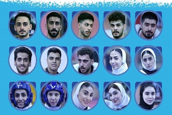 تکواندوکاران ایران رقبای خود را در مسابقات چین شناختند