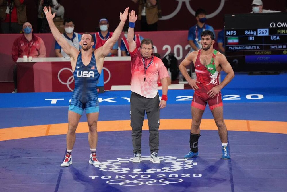 تیلور: یزدانی قویترین مردی است که تا به حال دیدهام/ ثانیههای آخر شانسم را امتحان کردم