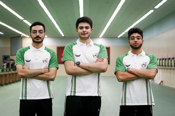 تیم تپانچه ۲۵ متر جوانان چهارم شد