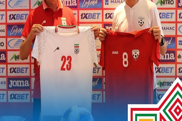 تیم ملی ایران با پیراهن سفید مقابل افغانستان وقرقیزستان