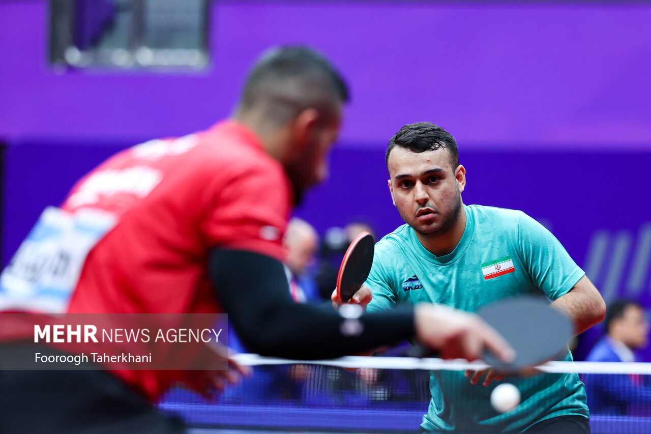 تیم ملی تنیس‌روی‌میز مغلوب رومانی شد/ صعود به عنوان تیم سوم