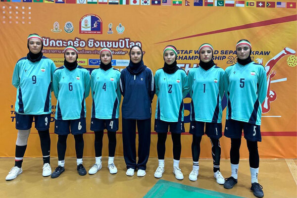 تیم ملی سپک تاکرا بانوان ایران نایب قهرمان دویژن Aشد