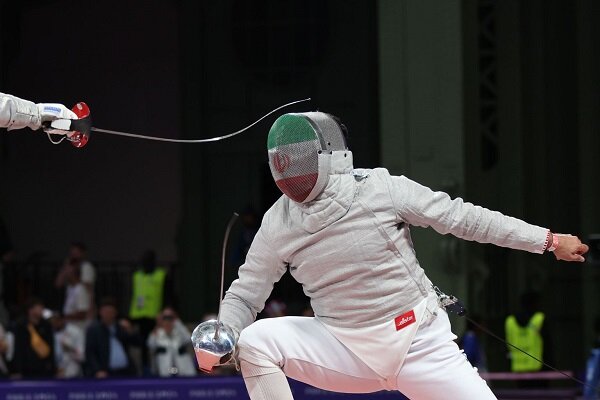 تیم ملی شمشیربازی اسلحه سابر برابر گرجستان شکست خورد