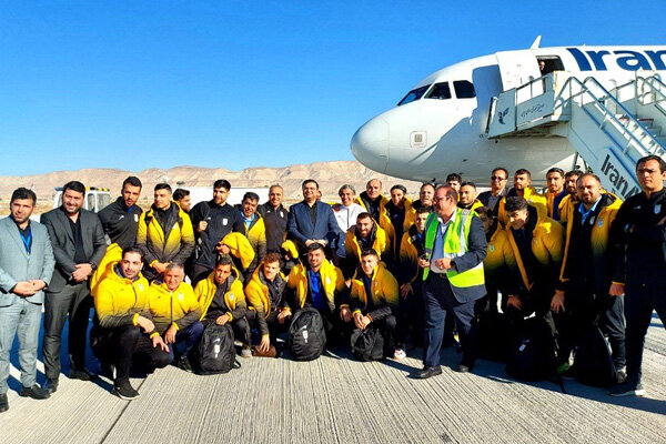 تیم ملی فوتسال ایران به لار رسید/یک جلسه تمرین برای بازی باروسیه