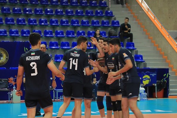 تیم ملی والیبال نوجوانان قهرمان کاوا شد