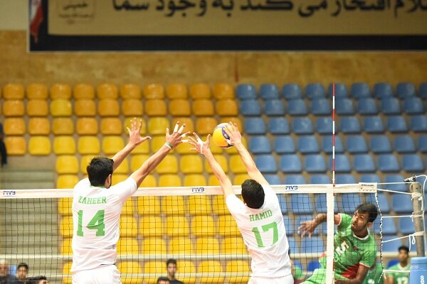 تیم ملی والیبال پاکستان با عبور از سد بنگلادش صعودکرد