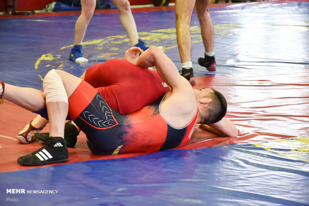 تیم ملی کشتی فرنگی ایران با شکست قرقیزستان راهی فینال شد