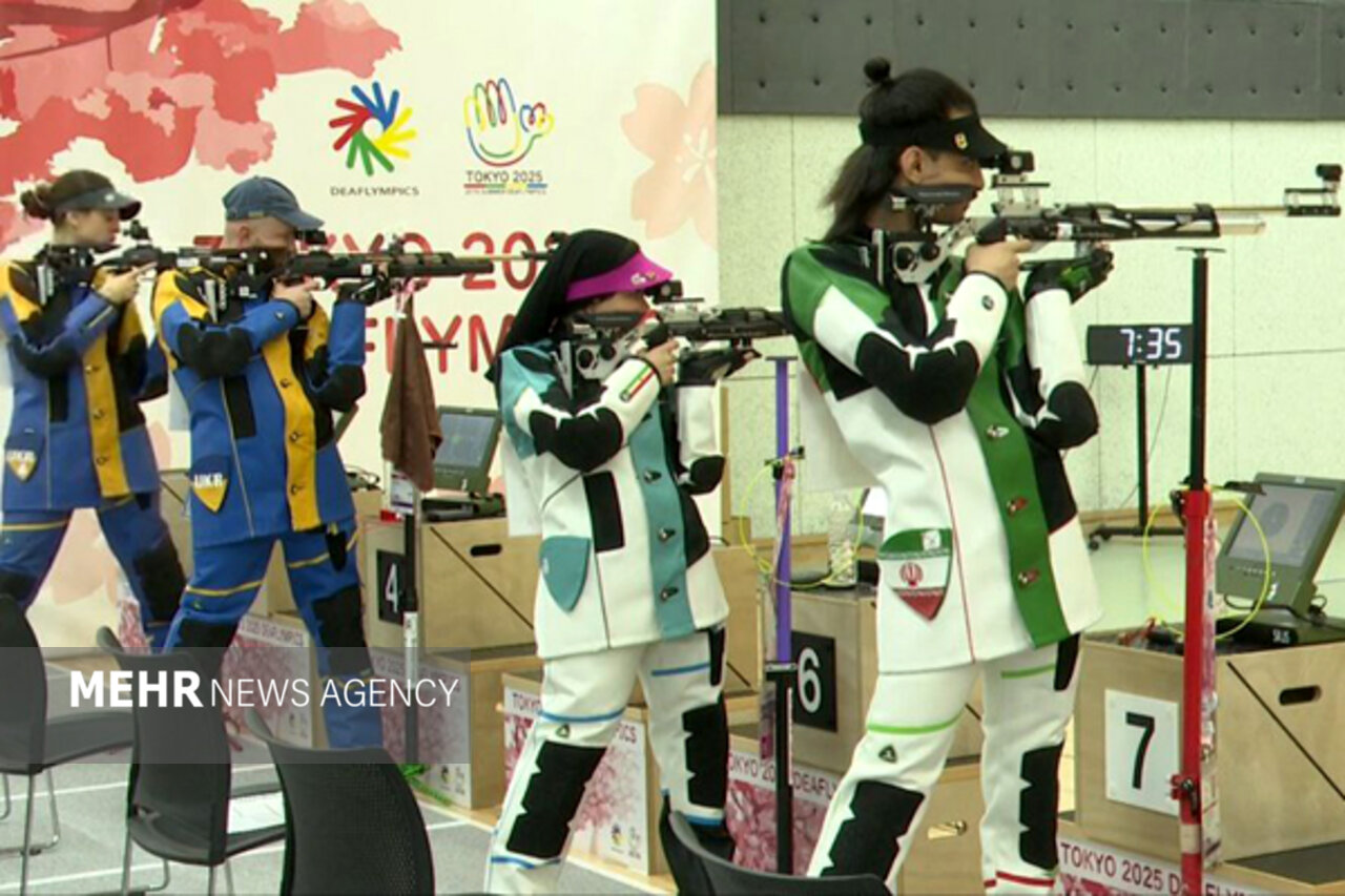 تیم میکس تپانچه ۱۰ متر ایران به فینال نرسید