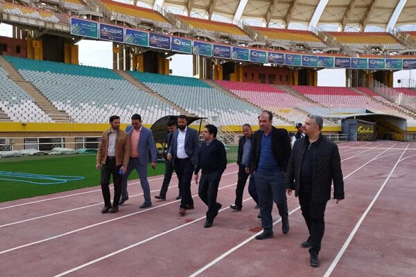 ثابت قدم از پروژه های ورزشی۷ شهرستان بازدید کرد