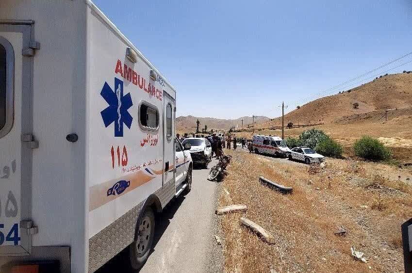 جان‌باختن یک نفر در تصادف محور سنندج-مریوان