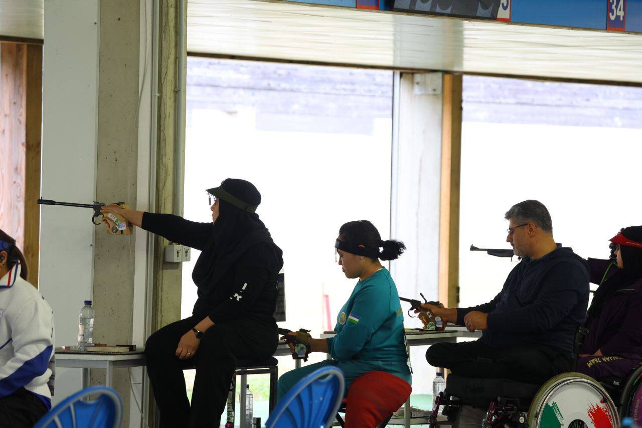 جایگاه پنجمی ساره جوانمردی در میکس تپانچه بادی ۵۰متر