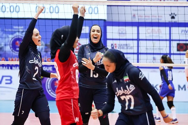 جدال والیبال زنان ایران با نپال در نیمهنهایی