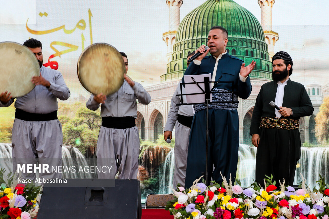 جشن مهمانی امت احمد(ص) در سنندج – ۱
