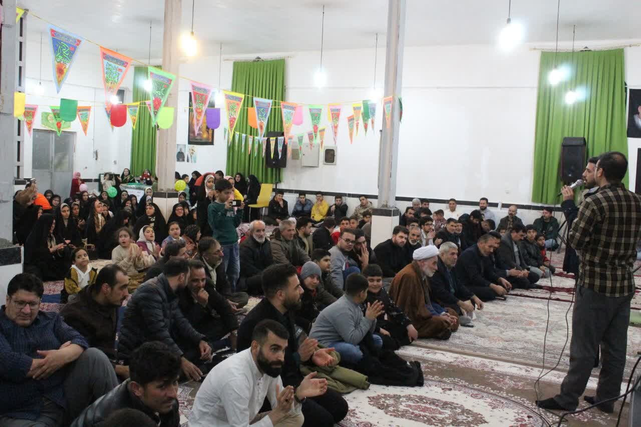 جشن میلاد حضرت علی(ع) و روز پدر در شهر توپ آغاج