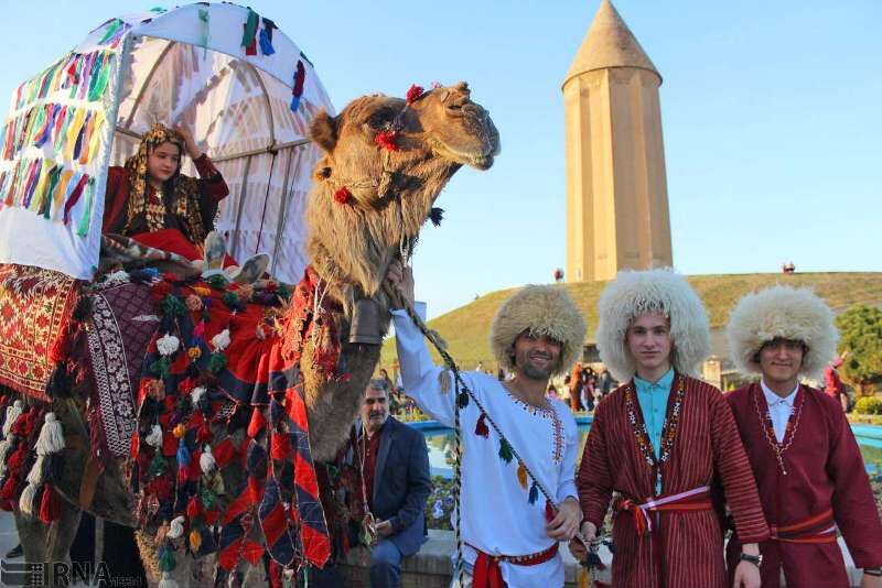 جشن نوروزگاه در جوار گنبد تاریخی قابوس برگزار میشود
