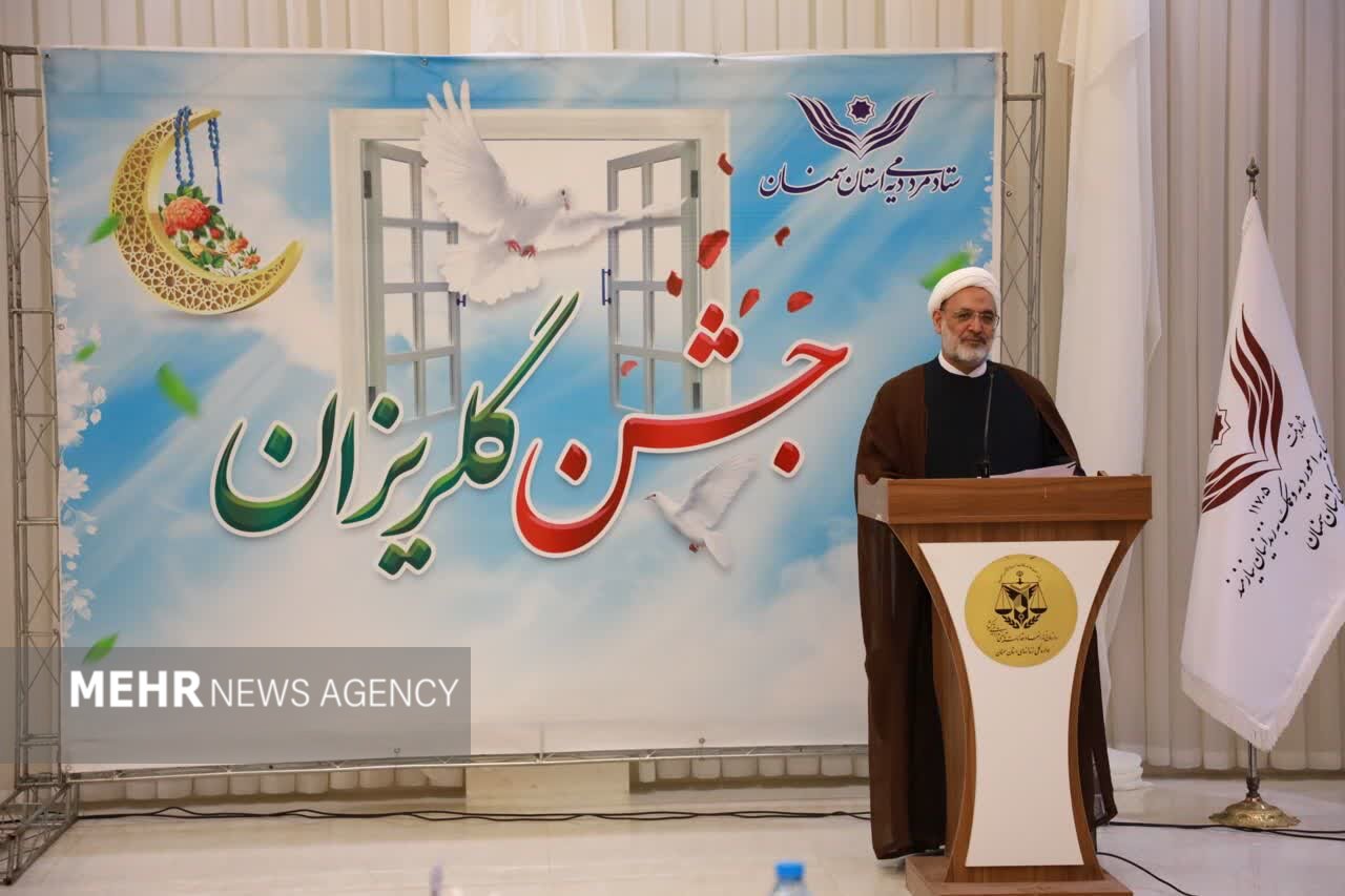 جشن گلریزان سمنان برگزار شد؛ آزادی ۱۵۶ زندانی غیرعمد با کمک خیران