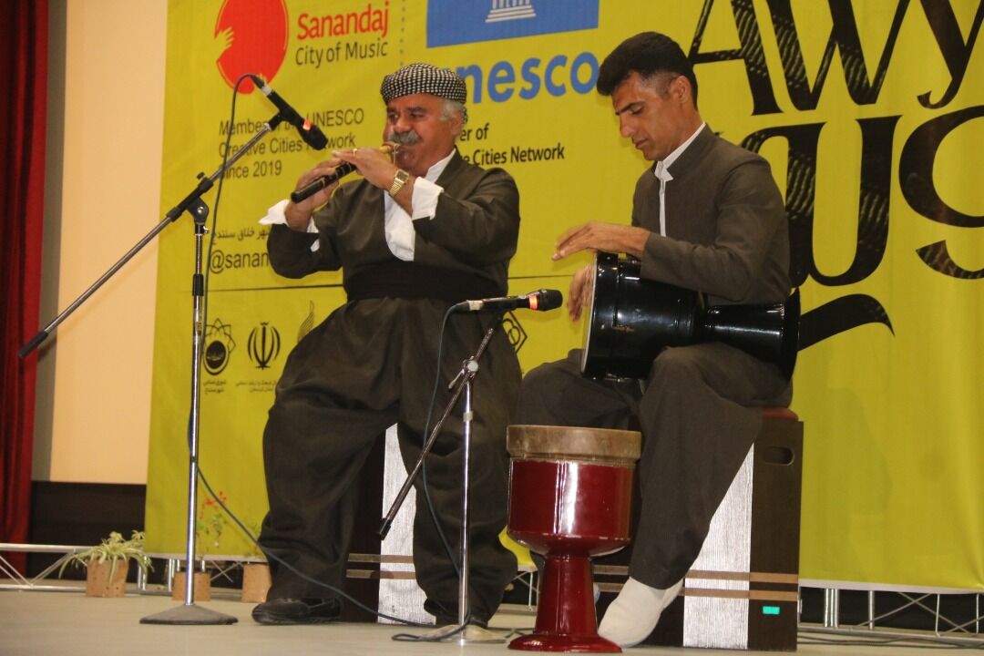 جشنواره بینالمللی تکنوازی “ئاویهر”در سنندج برگزار شد