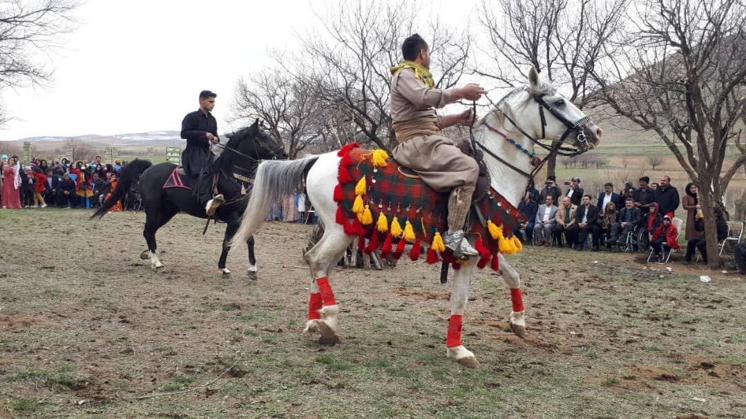 جشنواره فرهنگی ورزشی  نسیم بهار در روستای کوچک سفلی سقز