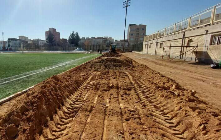 جلوی تخریب پیست دو و میدانی استادیوم تختی بجنورد گرفته شد