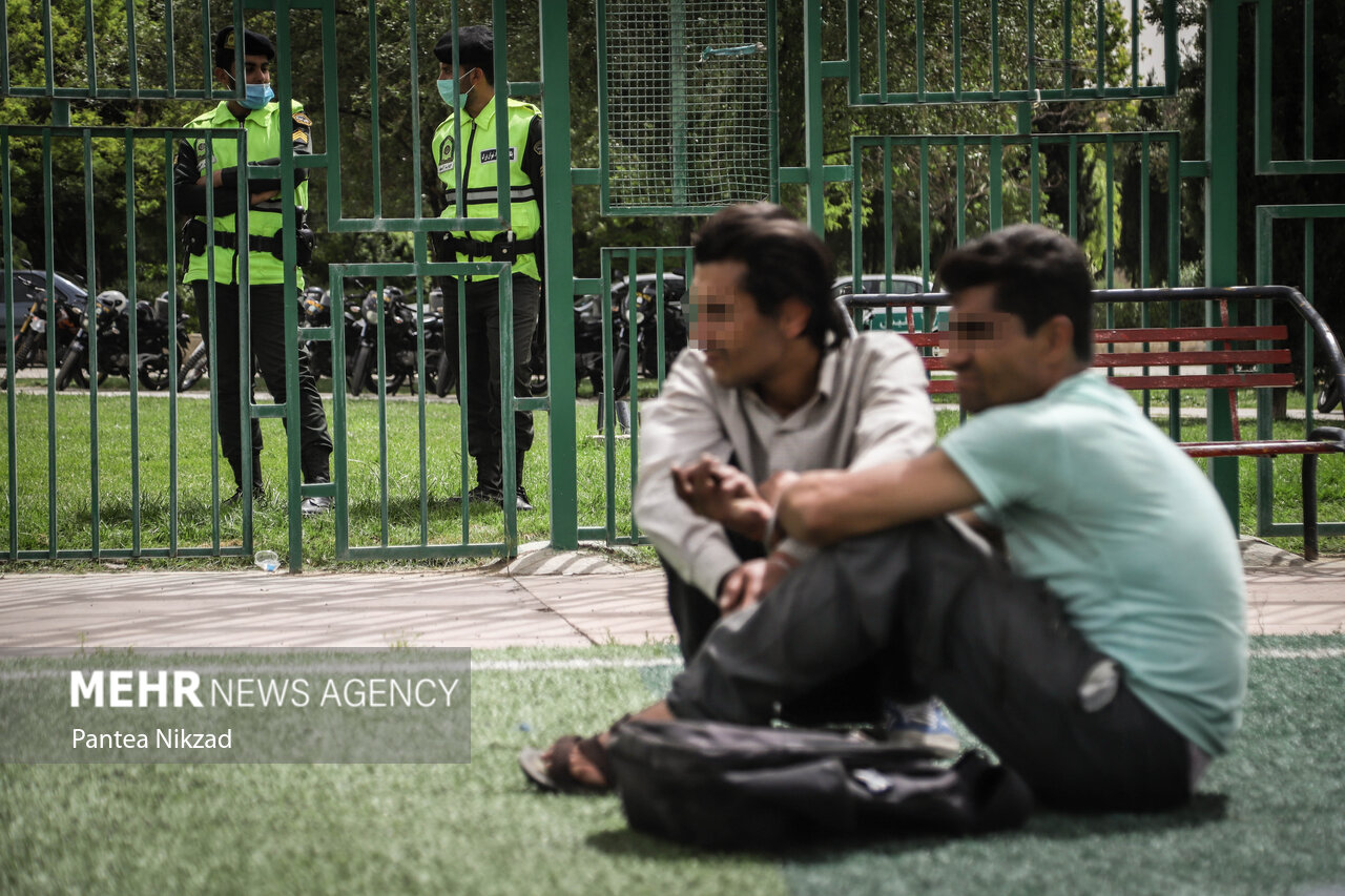 جمع آوری ۸۰ نفر معتاد متجاهر در شهرستان ری