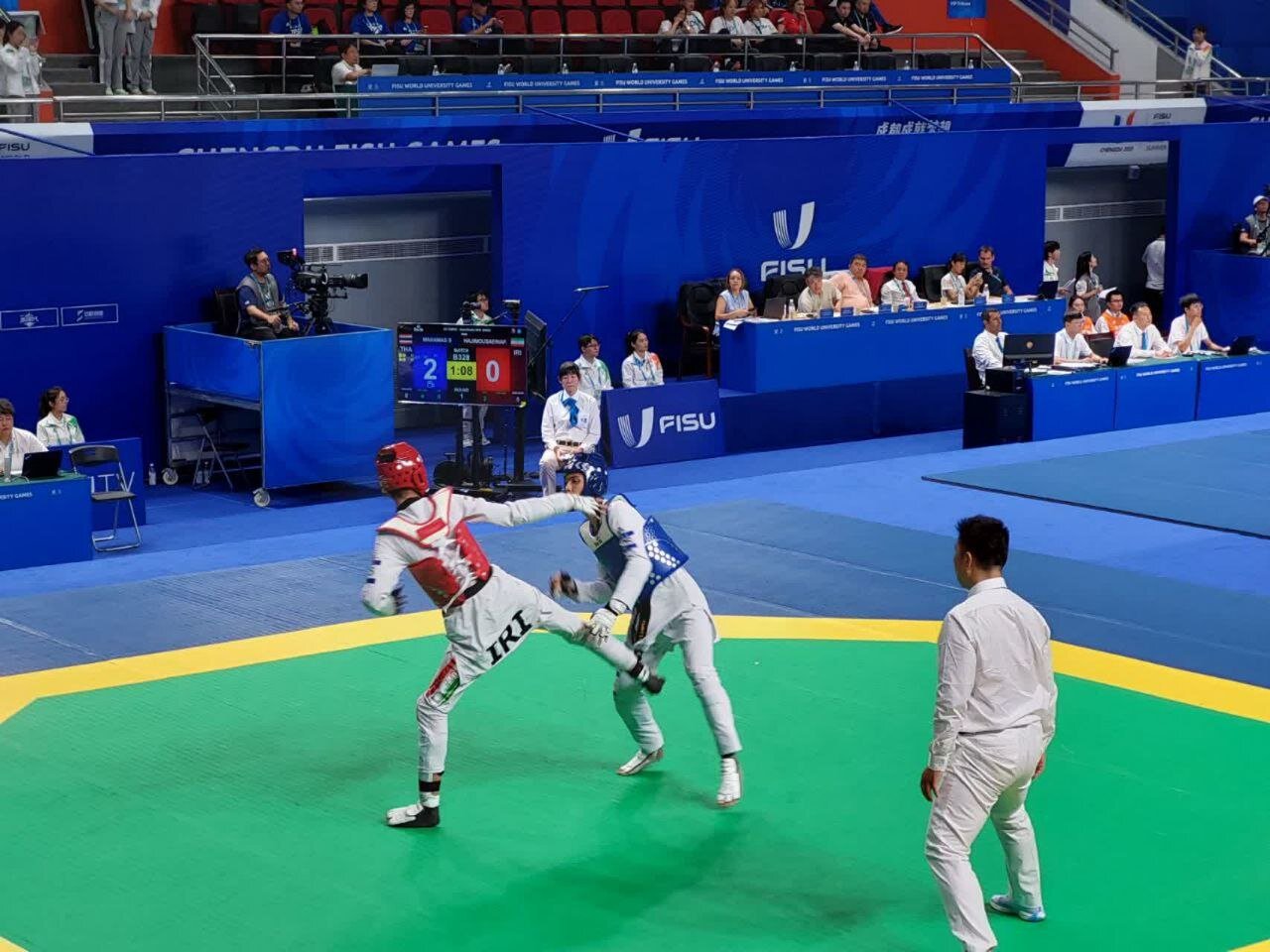 حاجی موسایی اولین طلای تکواندو را کسب کرد