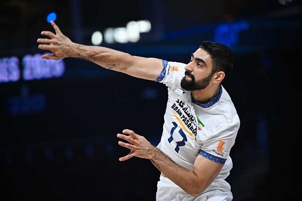 حاجیپور امتیازآورترین بازیکن ایران در دیدار با مصر