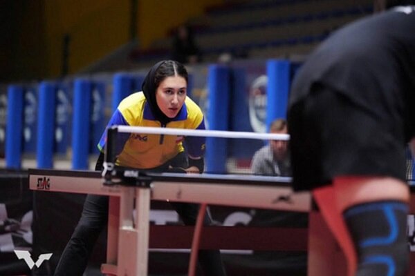 حذف الینا رحیمی از مسابقات تنیس روی میز کانتندر چک