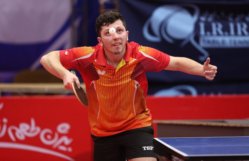حذف زودهنگام احمدیان از مسابقات تنیس روی میز استارکانتندر قطر 