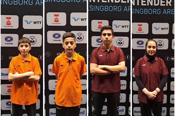 حذف چهار نماینده تنیس روی میز ایران از جدول اصلی رقابت کانتندر نروژ