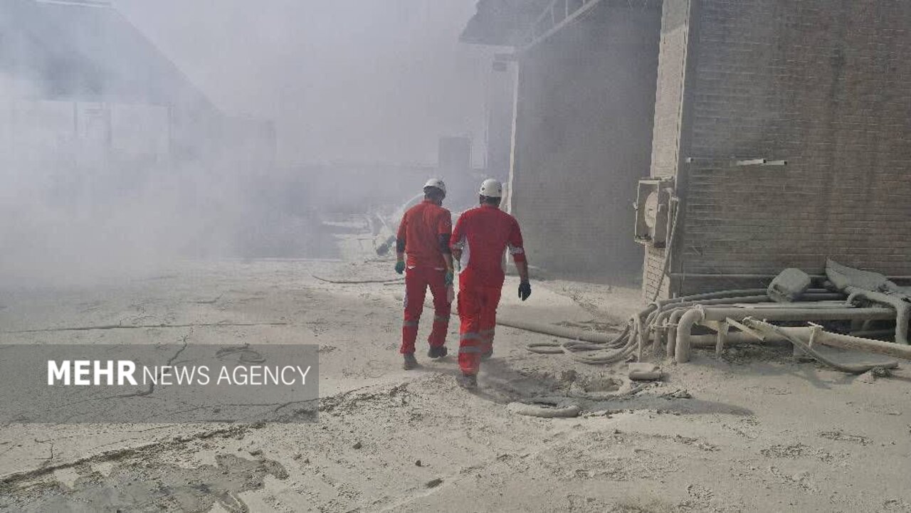 حریق شرکت پالایش نفت ایوانکی اطفا شد؛ حادثه ۲ مصدوم داشت