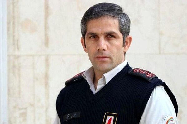 حریق کارگاه نجاری در خیابان قدوسی تهران