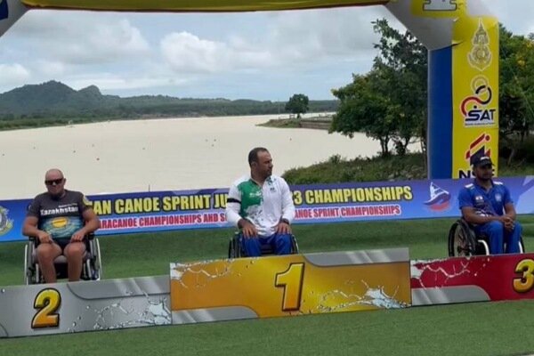 حسین پور مدال طلای پاراکانو آسیا را به گردن آویخت