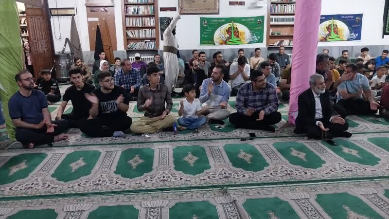 حسینیه سیدالشهدای مریوان میزبان عاشقان علی(ع)