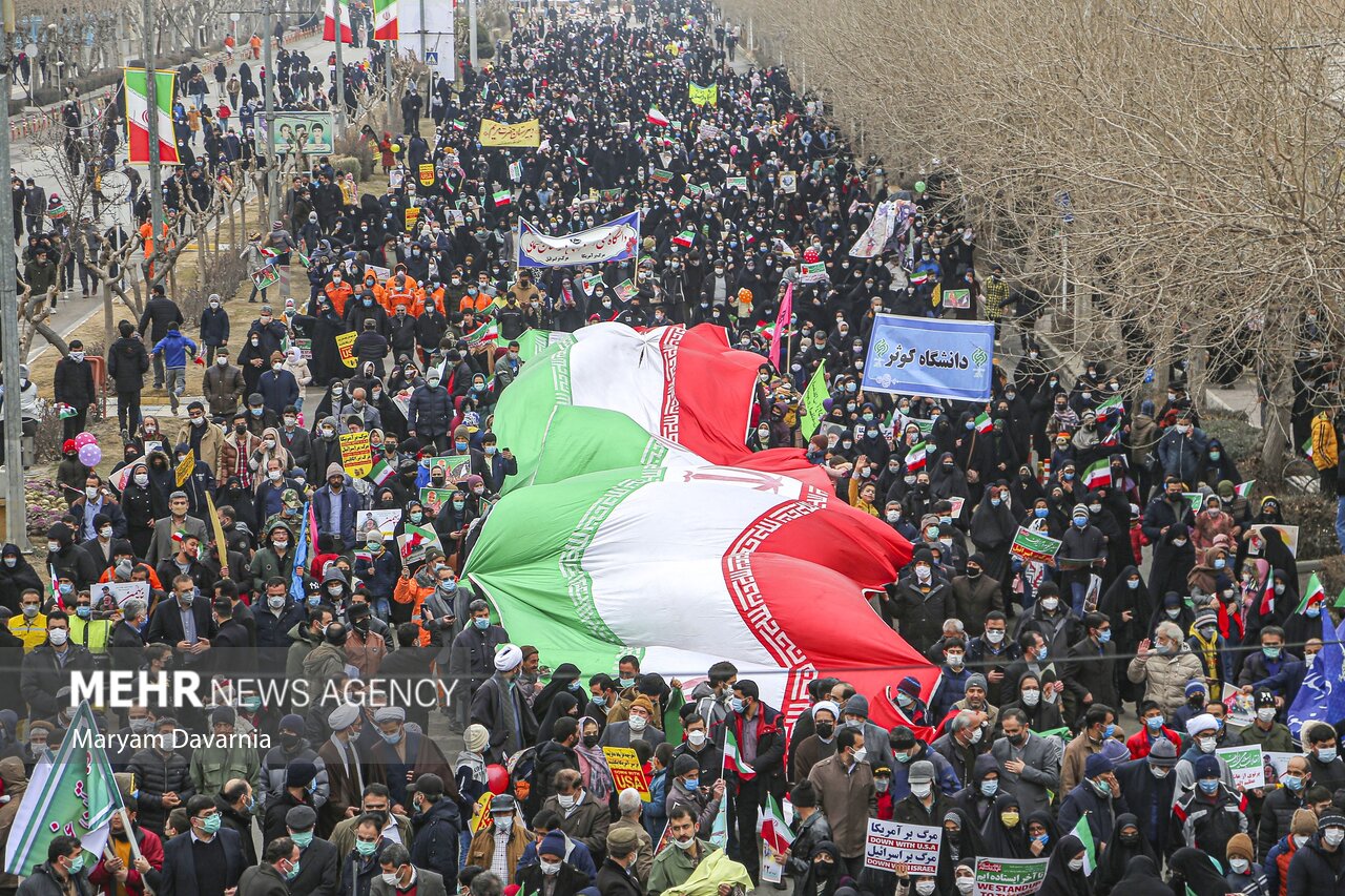 حضور امروز مردم در راهپیمایی تمرینی برای شرکت در انتخابات است