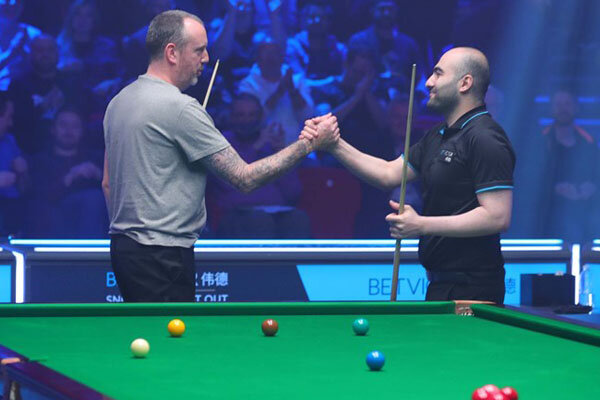 حضور حسین وفایی در مسابقات اسنوکر مسترز اروپا ۲۰۲۲