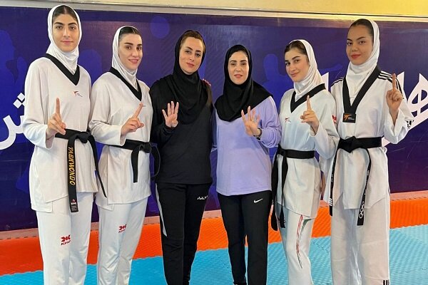 حضور دختران المپیکی تکواندو در کمپ تیم های ملی فدراسیون ناشنوایان