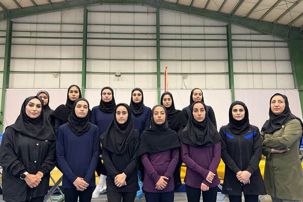 حضور دختران ژیمناستیک ایران در میادین بینالمللی با حجاب کامل