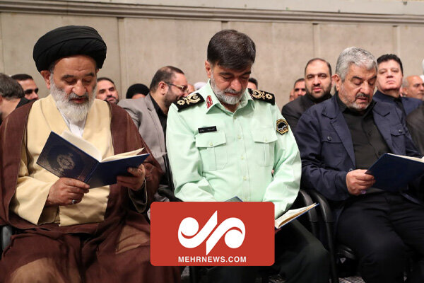 حضور سردار رادان فرمانده فراجا در مراسم بزرگداشت شهدای خدمت