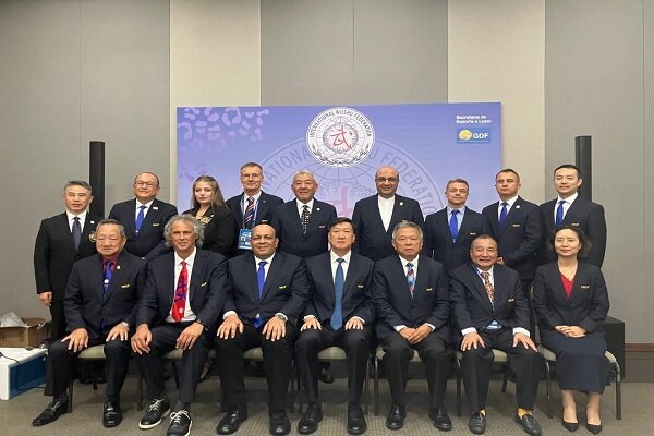 حضور علی نژاد در جلسه هیئت رئیسه جهانی ووشو