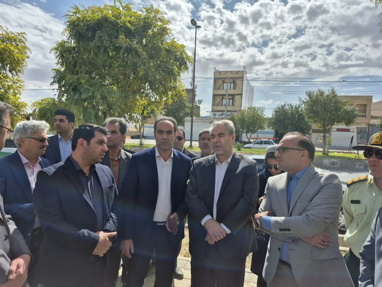 حضور معاون توسعه مدیریت وزارت میراث فرهنگی در بیجار