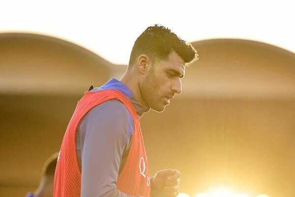 حضور مهاجم تیم ملی فوتبال ایران در تمرین اینتر